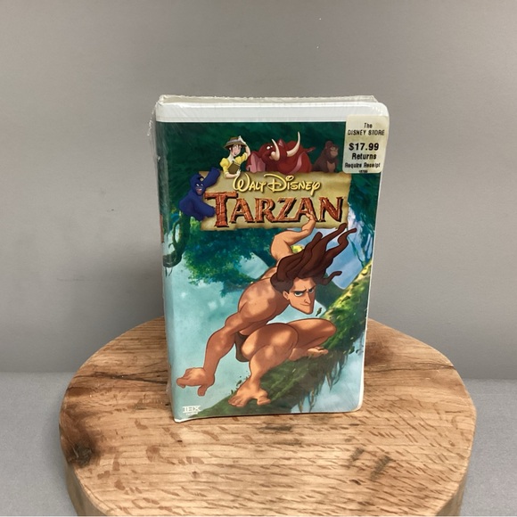 Walt Disney - Sealed / New - Tarzan - Vintage - Collectible - VHS Tape Version - Picture 2 of 9